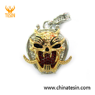 Horrific Skeleton Jewelry USB Flash Drive