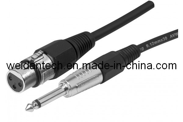 XLR 3pin Female to 1/4