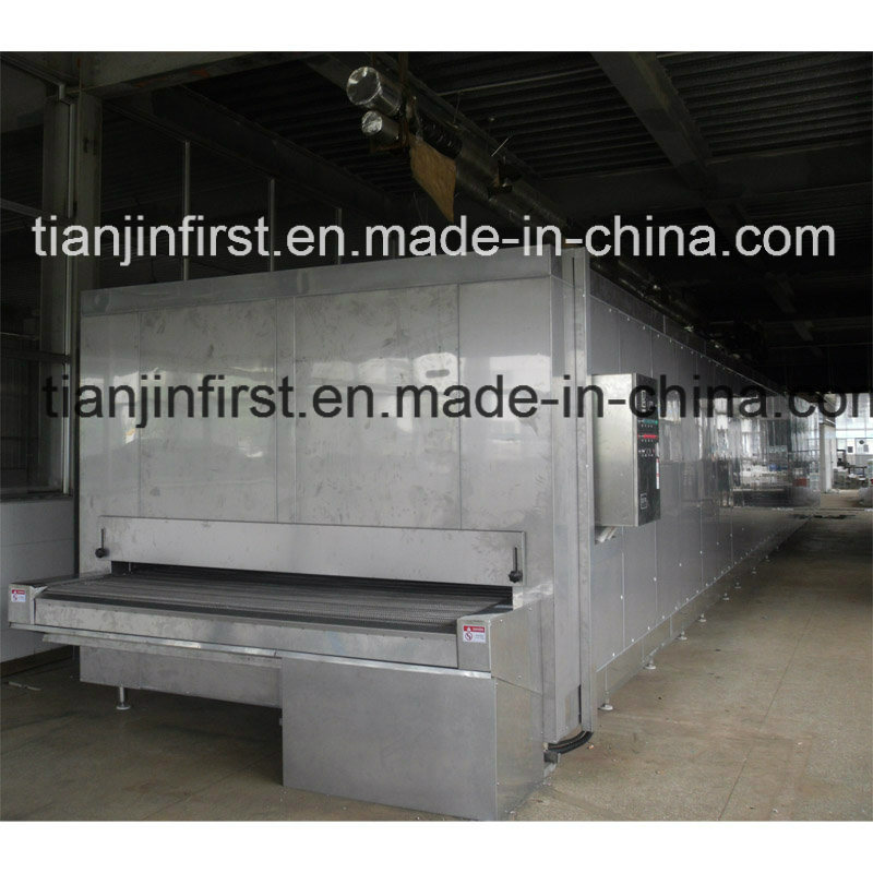 Double Spiral Machine Frozen Seafood Freezer for Meat Fish Fillet