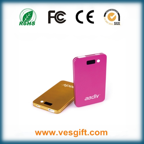 OEM Custom Logo Design Portable Mobile Phone Charger