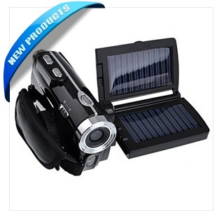 DV-T90+ 3.0 Inch 12.0MP Solar Powered 8X Zoom DV Digital Video Camcorder