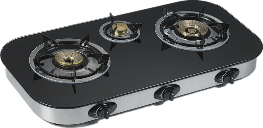 Oval Glass Top Stove