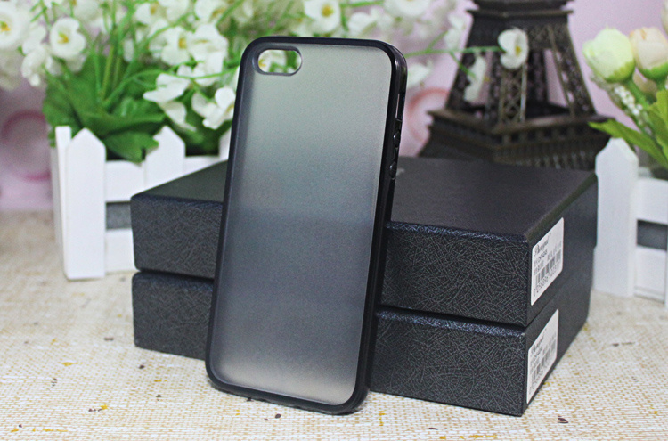 Candy Color Matte Back TPU +PC Case for iPhone 5