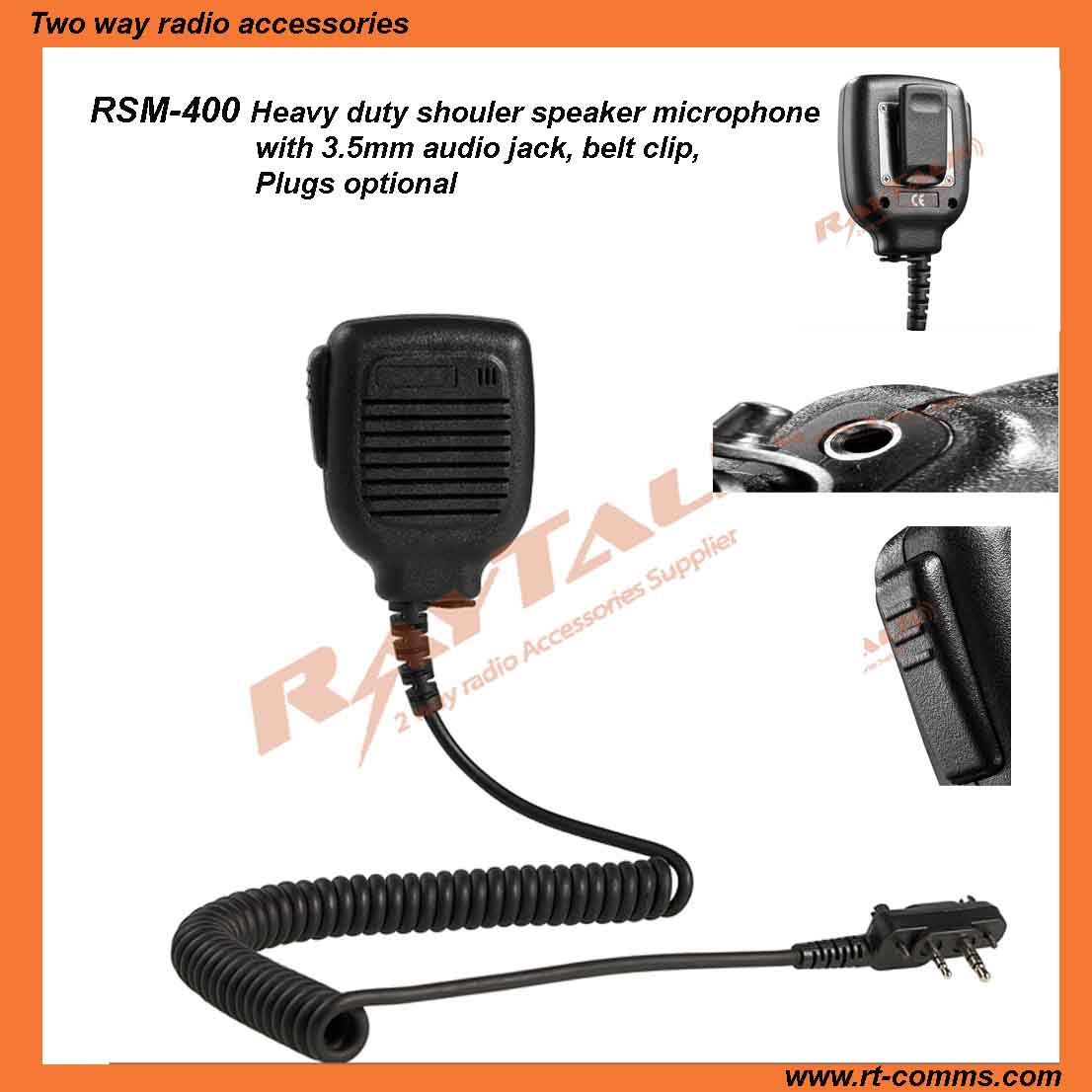 IP68 Water Proof Speaker Microphone for Motorola Walkie Talkie