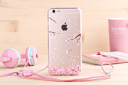 Case Clear Soft Silicone Back Cover for 4.7 Inchs iPhone