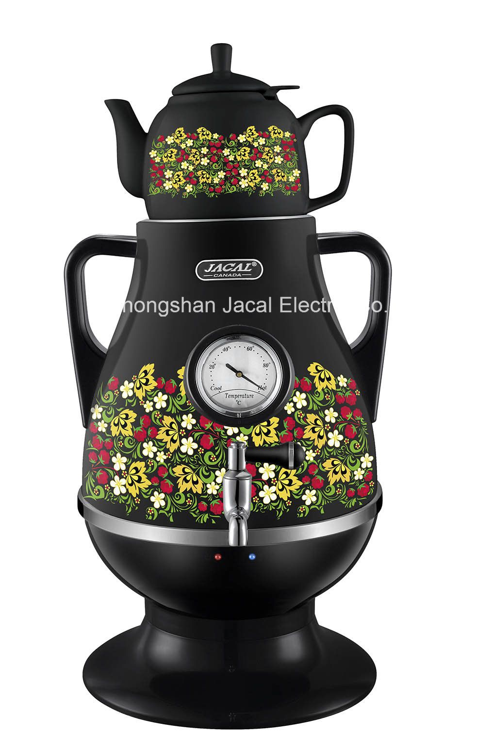 3.2L Stainless Steel Samovar (with tea pot/flower) [T25A]