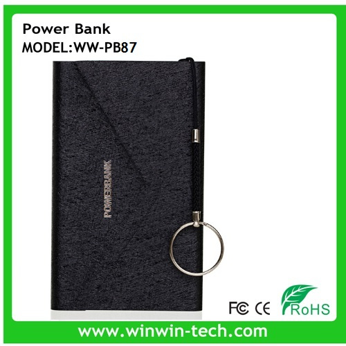 4000mAh Polymer Power Bank with Ultra Slim Design (WW-PB087)