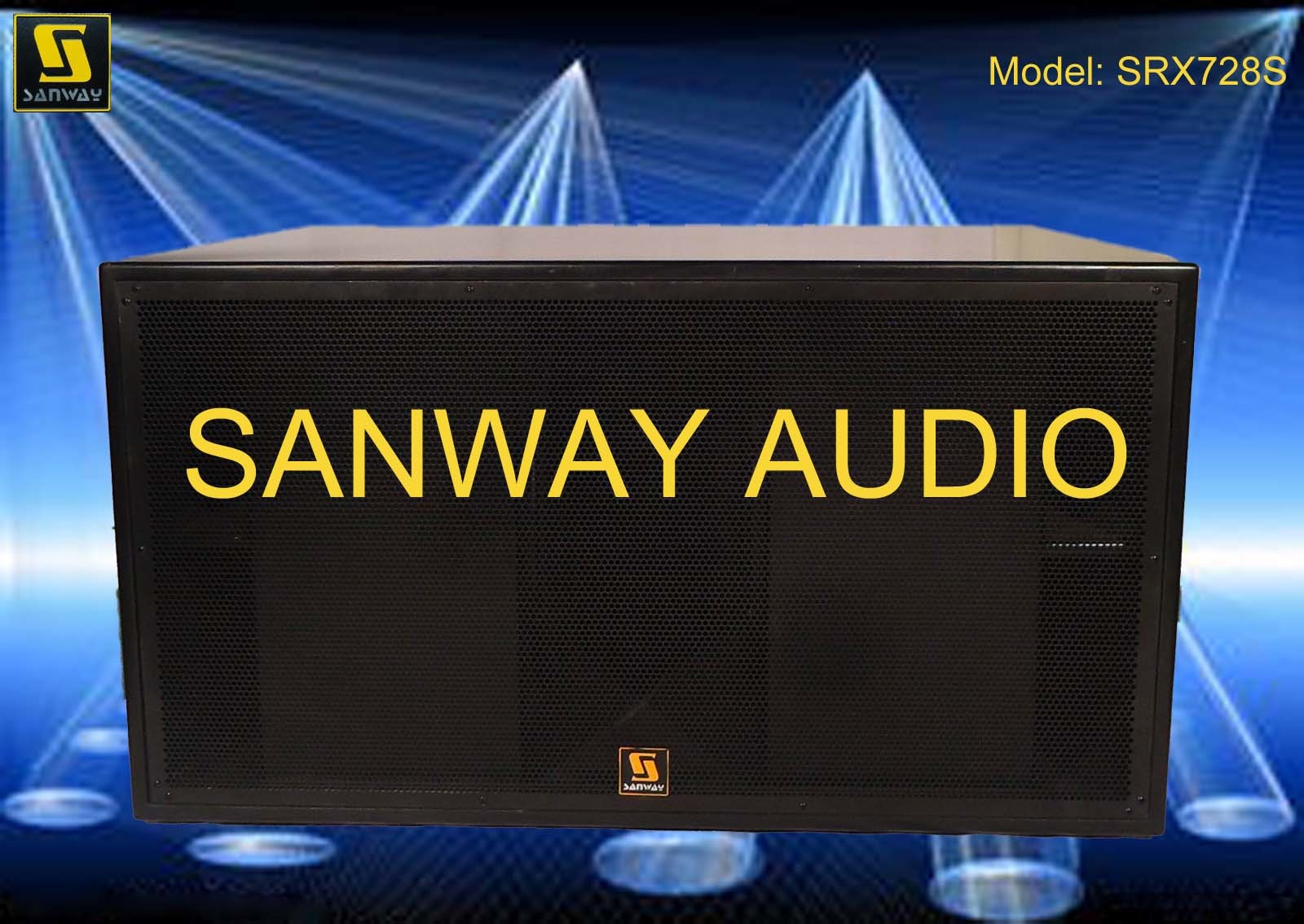 Professional Neodymium Audio Sub (SRX728S)