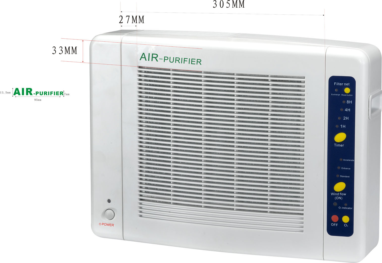 Home Green HEPA Air Purifier