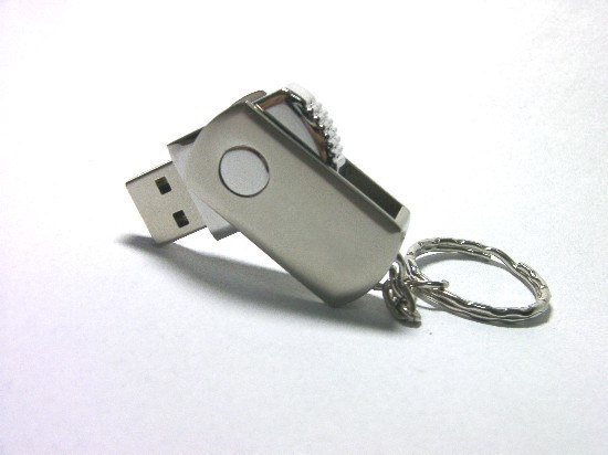 Mini Metal Swivel USB Flash Drive