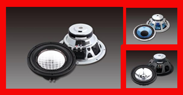 Professional Car Audio Speaker (GT WOOFER 250E, F, G SERIES)