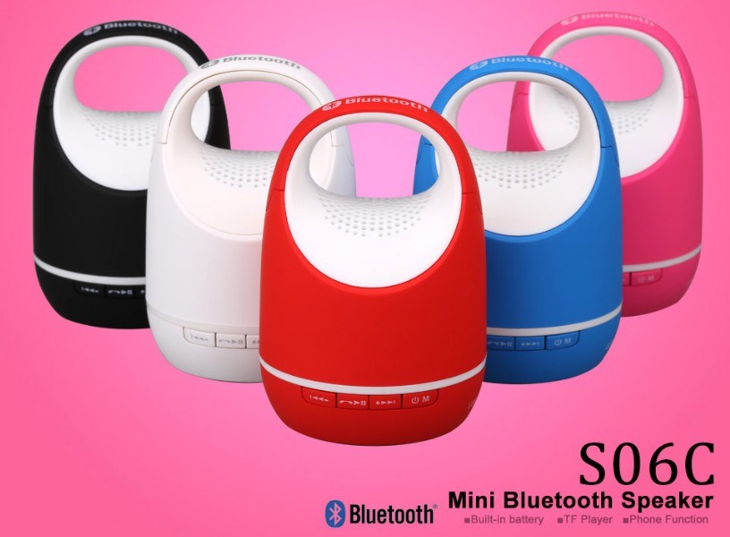 Plastic Wireless Bluetooth Speaker for Smart Phone / Laptop