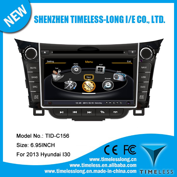 2DIN Audto Radio DVD Player for Hyundai I30 2013 with GPS, Bt, iPod, USB, 3G, WiFi