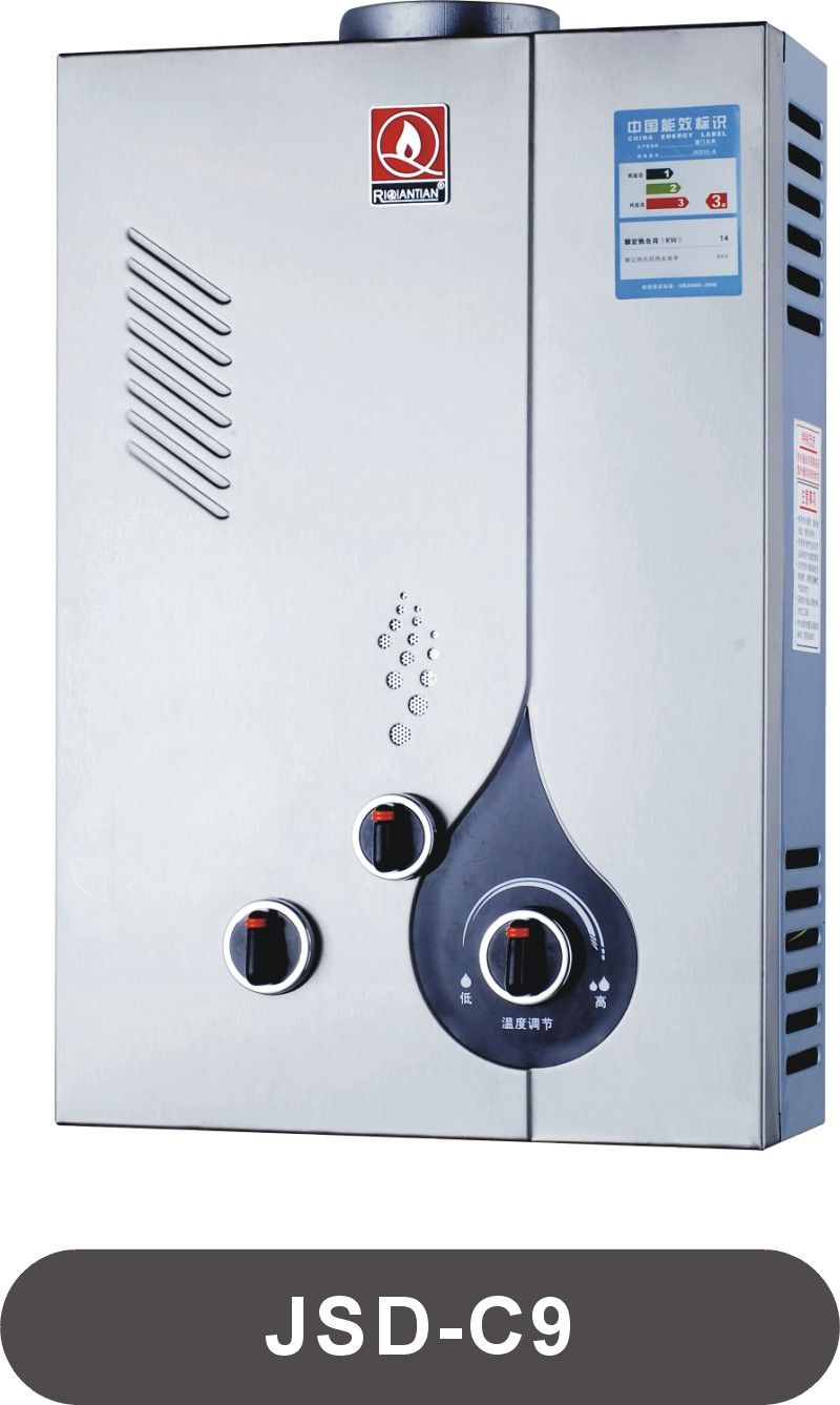 S. S. Panel Gas Water Heater
