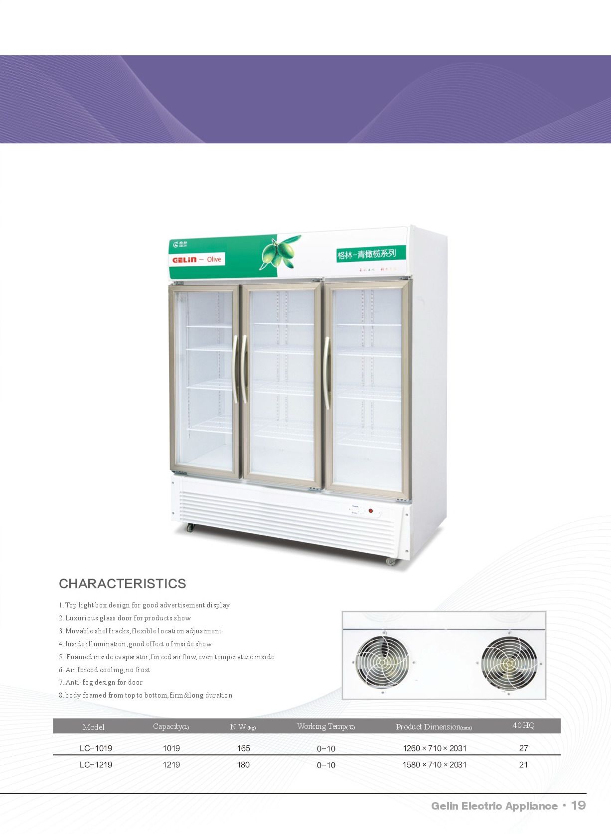 Three Doors Showcase LC-1219