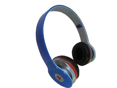 Foldable on-Ear SD-Card Headphone, Wireless Noise Cancelling Earphone