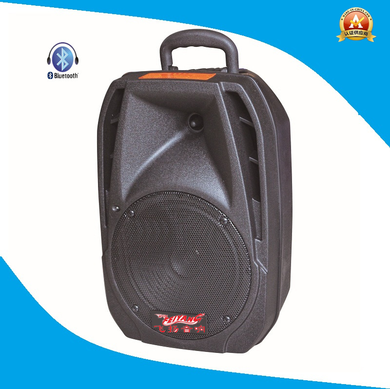8 Inch Battery Speaker with 1 Wireless Microphone F25