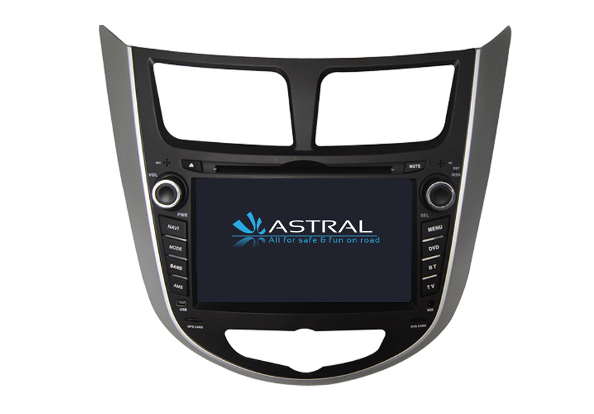 Car Audio DVD Player with Bluetooth for Accent 2011