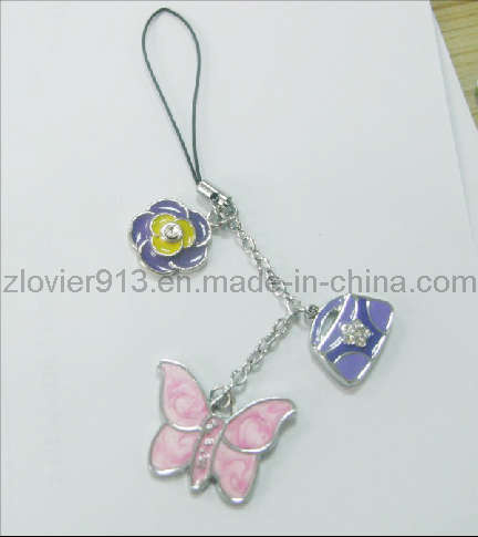 Metal Enamel Phone Chain (ZPH-19) 