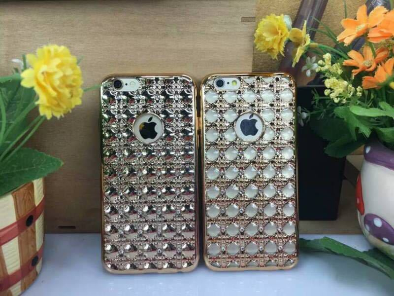 2016 Luxury Diamond Agate Plating TPU Mobile Phone Case