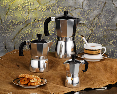 Aluminum Coffee Maker