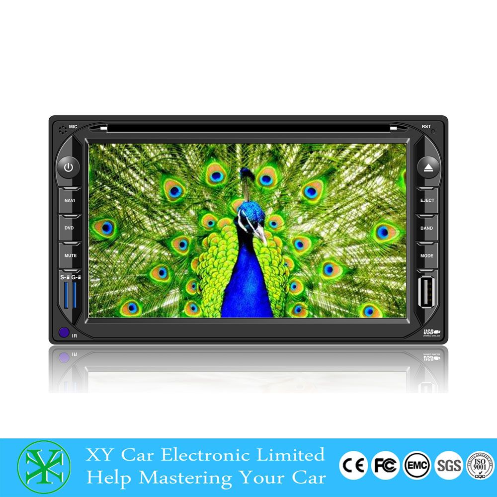 Universal Model 2 DIN Car DVD Player