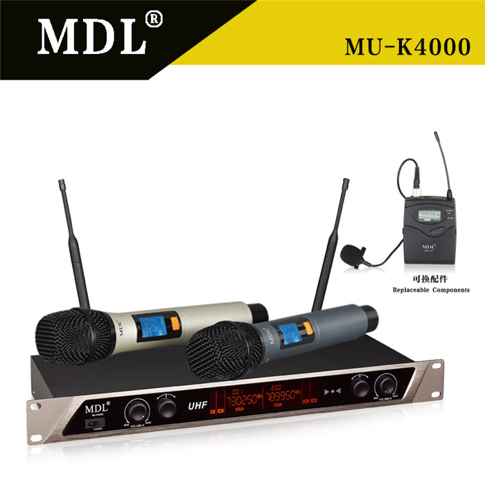 Professional UHF Audio System Microphone