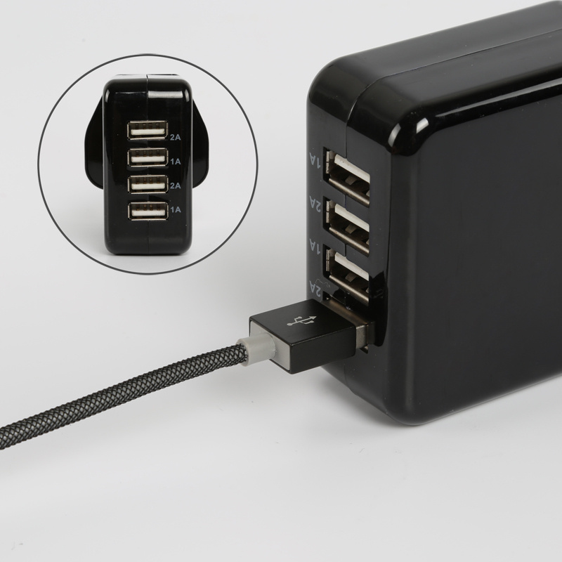 Fashion Design Phone Charger Multiple 6 Port USB Charger
