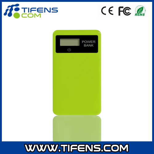 The Cheap Green Ultra-Thin Fashion Power Bank 4000mAh
