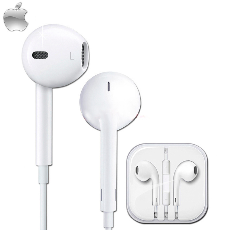Real Original for Apple iPhone 5/6 Earphone with Remote and Mic