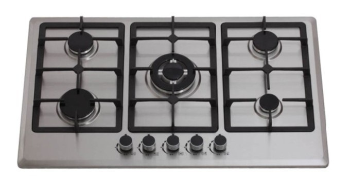 5 Burner Sst Built -in Gas Stove