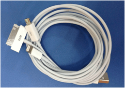 Mobile Phone Accessory 4in1 Data Cable for iPhone5