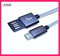 Double Side Insert Am to Micro USB Cable for Android Mobile Phone