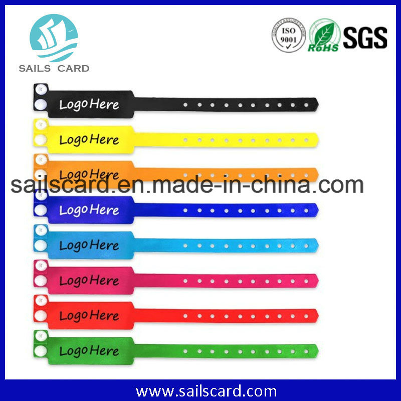 High Quality PVC Disposable RFID Wristband