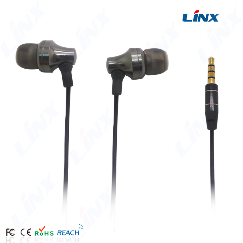 Free Sample Best Sound Super Bass Headphone Metal Earphone