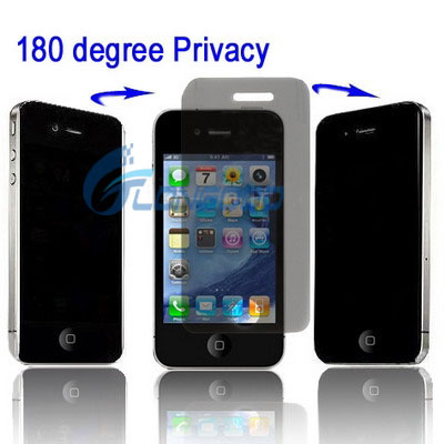 180 Degree Anti-Glare Privacy Screen Protector for iPhone 4 & 4s