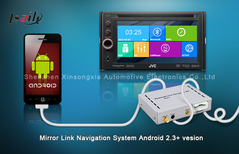 Wince Navigation System for Jvc Unit with USB Mirror Link Port