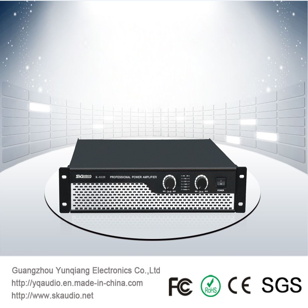 High Power Professional Amplifier Manufacturer (CT-8012)