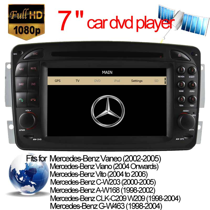 Auto DVD Player for Mercedes-Benz Viand W369 (2004-2010) With TMC With DVB-T (MPEG4)