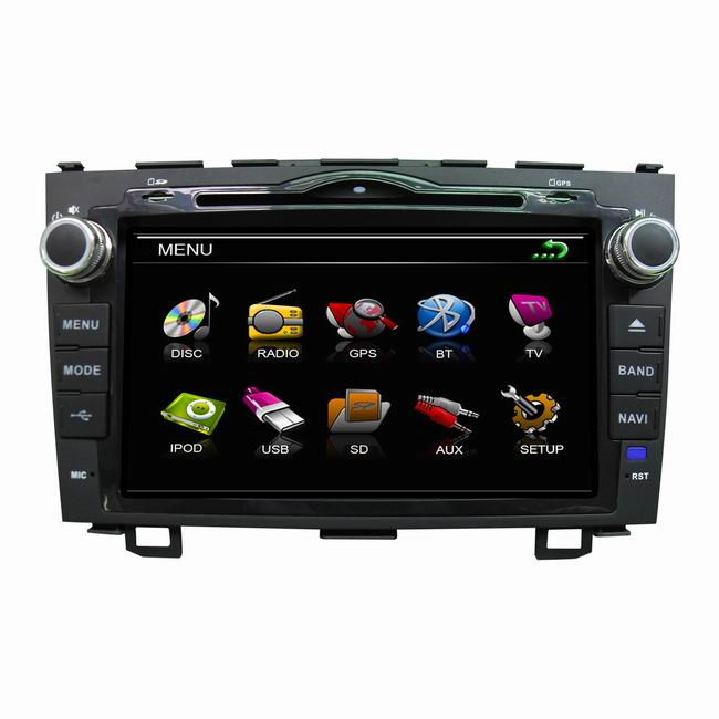 Car DVD Player With  Bluetooth Support Ad2p for Hands Free Call for Honda Crv (DJ8817)