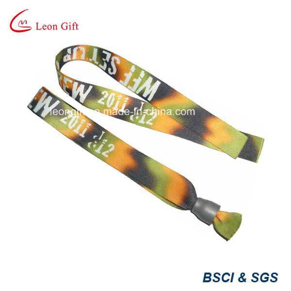 Disposable Sublimation Polyester Fabric Custom Cloth Bracelet