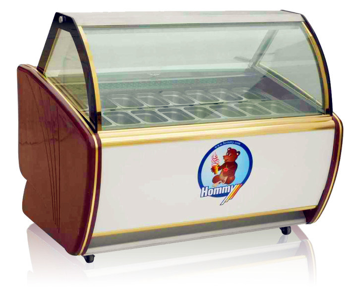 Italian Ice Cream Display Freezer for Sale