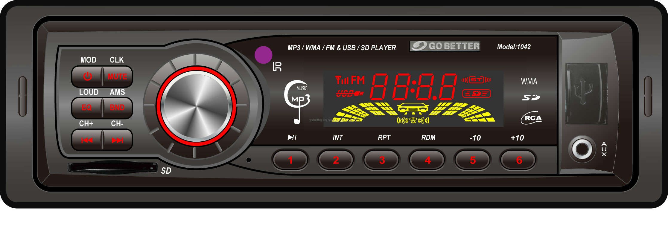 Car MP3 Player (GBT-1042)