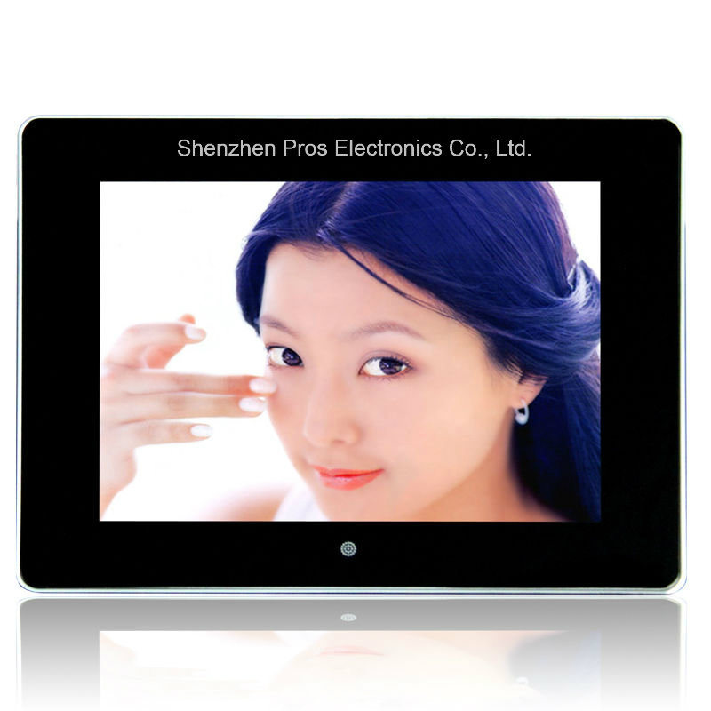 Video Loop 8 Inch LCD Digital Photo Frame