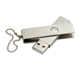 Metal Swivel USB Flash Drive