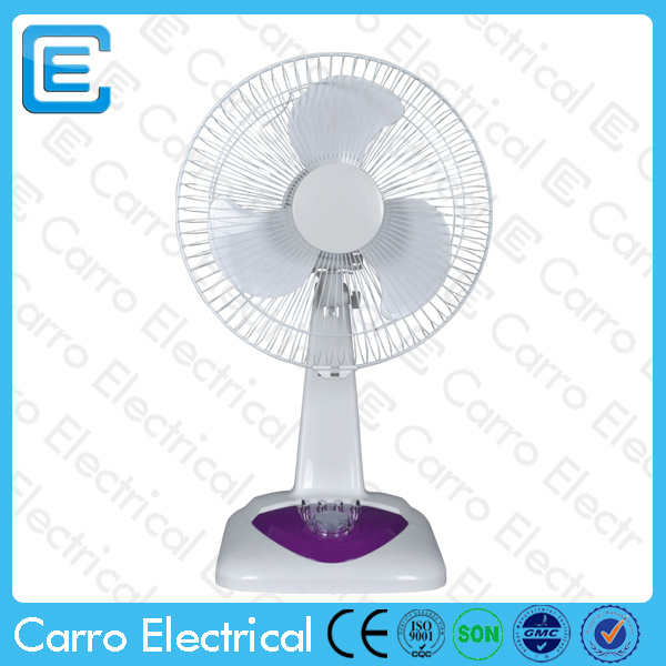 Cooling Rechargeable Table Fan with LED Lamp