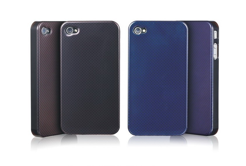 PC Mobile Phone Case for iPhone5 with Customized Grid Design, Iml Series (GV-001-A)