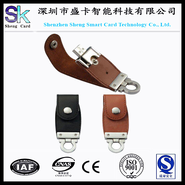 High Quality Leather USB Flash Drive