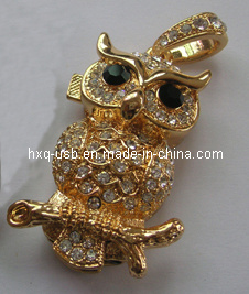 Diamond Owl USB Flash Drive