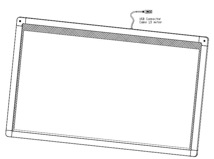 Optical Imaging Touch Screen